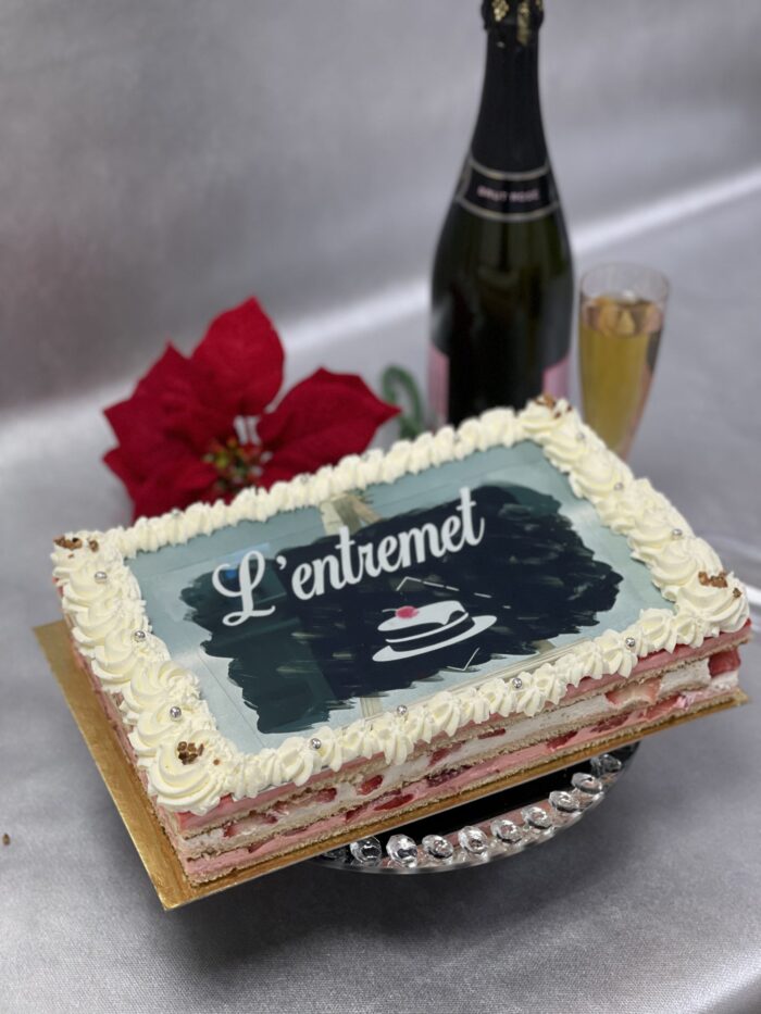 Gâteau avec photo comestible