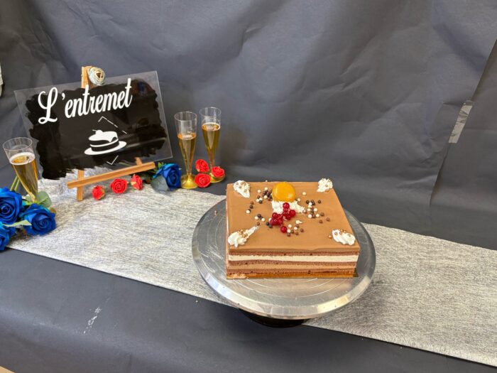 Fondant aux deux chocolats